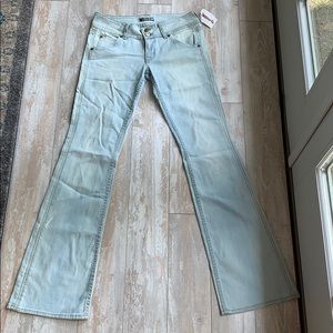 Hudson flare bottom jeans